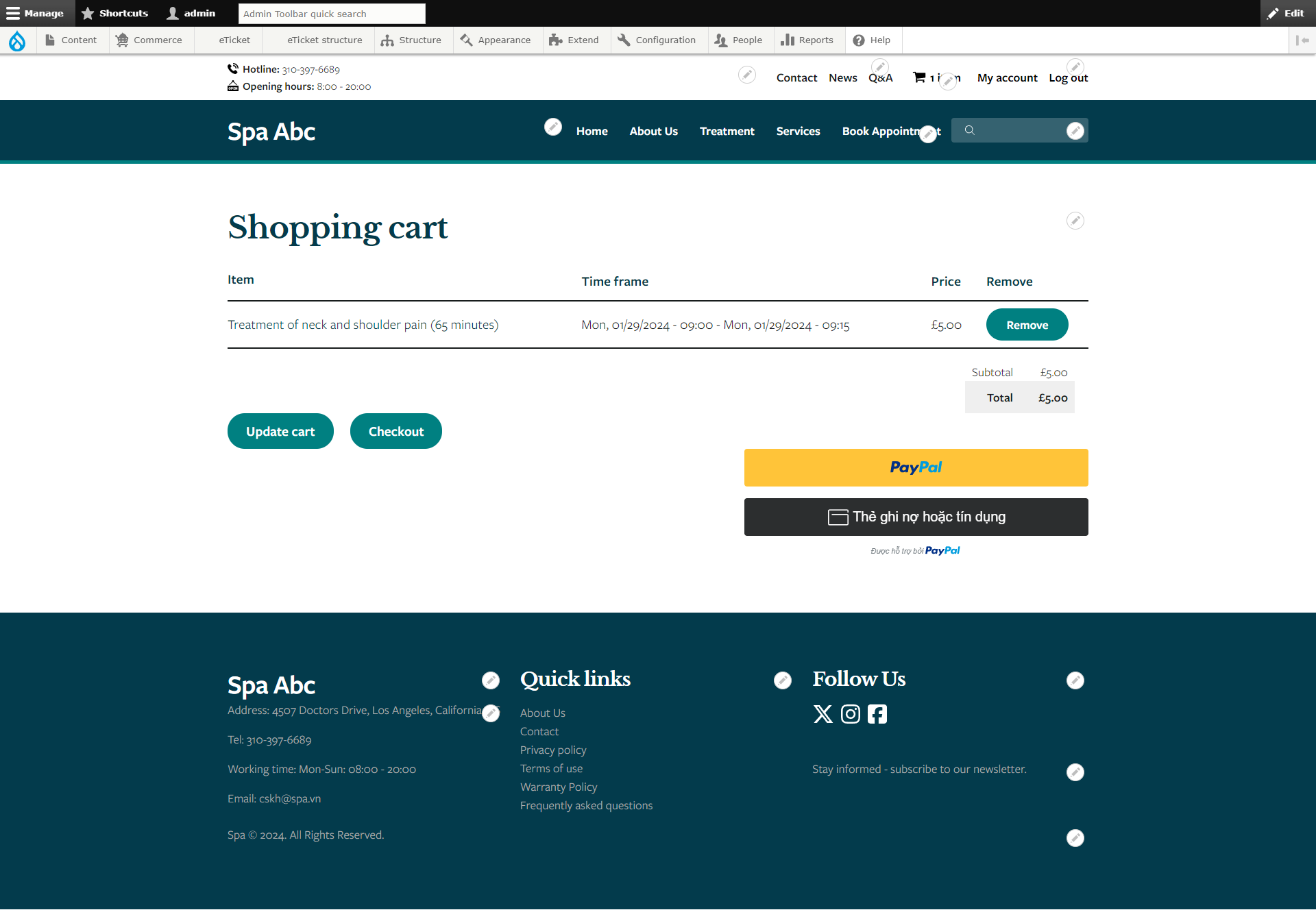 9 - spa - pay first - checkout process
